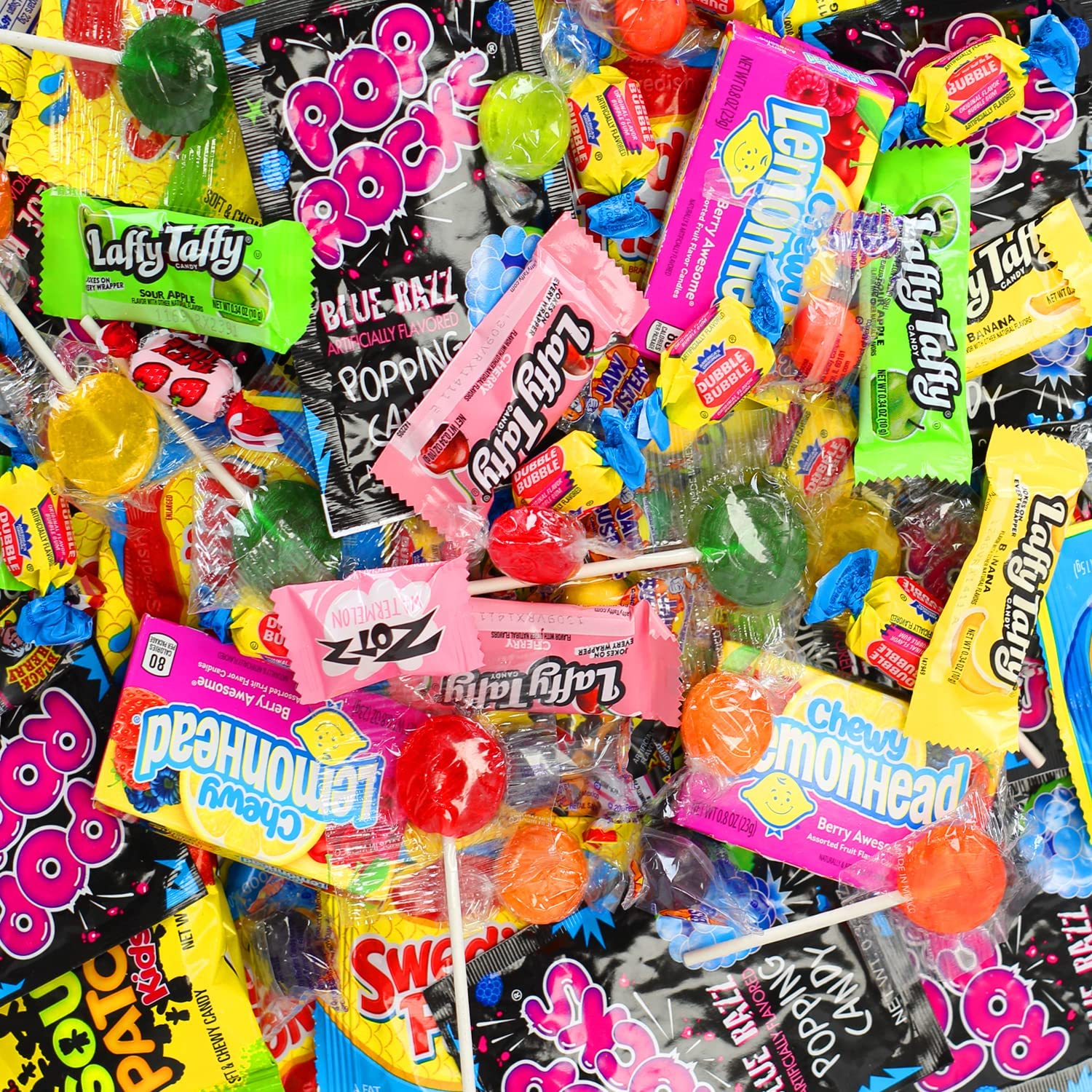 Assorted Candy - 4 Pounds - Bulk Candy - Party Mix - Goodie Bag Stuffers. Individually Wrapped Candies