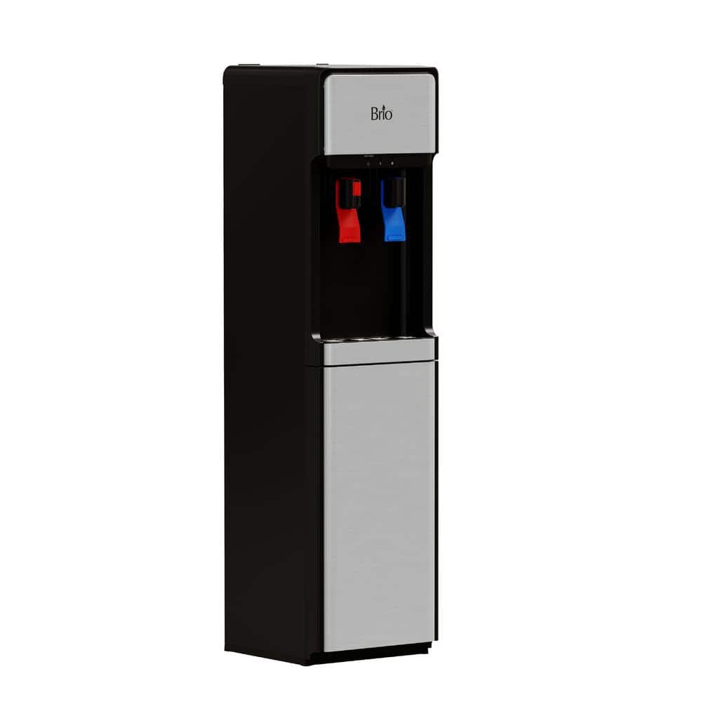 Brio CLPOU320SLUVF2 300 Series Slimline Self-Cleaning UV Bottleless POU Water Cooler Water Dispenser - 2 Stage Advanced Water Filter