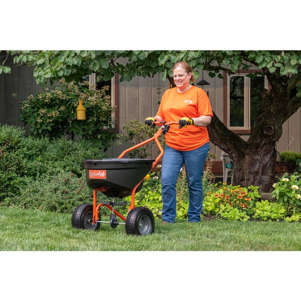 Agri-Fab 45-0576 17.500 sq. ft. Coverage Push Broadcast Spreader