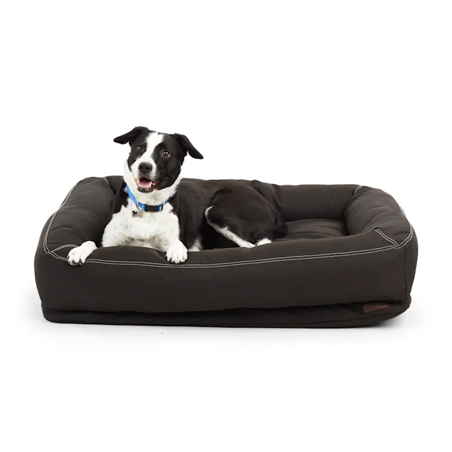 Reddy Indoor/Outdoor Black Dog Bed. 40″ L X 30″ W