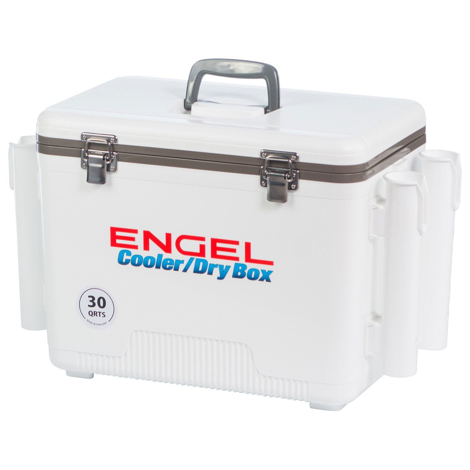 Engel 30 qt. Hard Sided Ice Chest Cooler. White