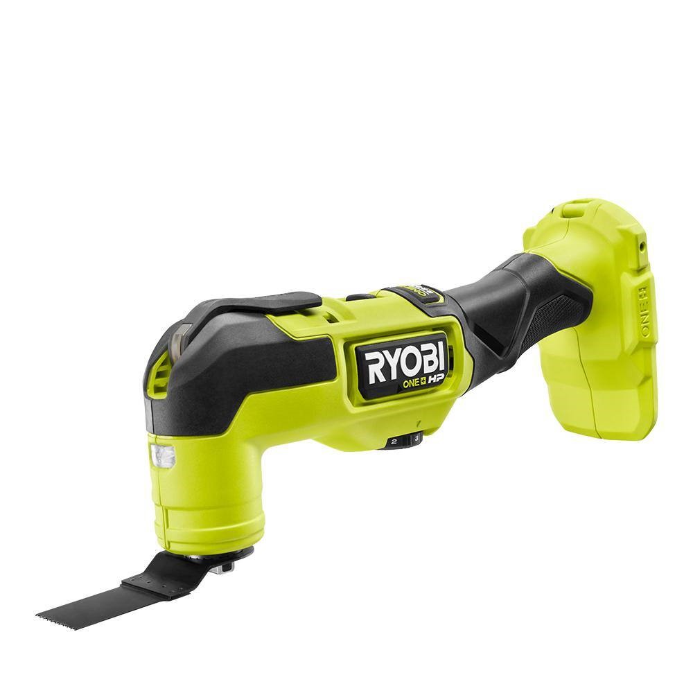 RYOBI PBLMT50K1-A242201 ONE+ HP 18V Brushless Cordless Multi-Tool Kit with 2.0 Ah Battery and Charger with 22-Piece Oscillating Blade Set