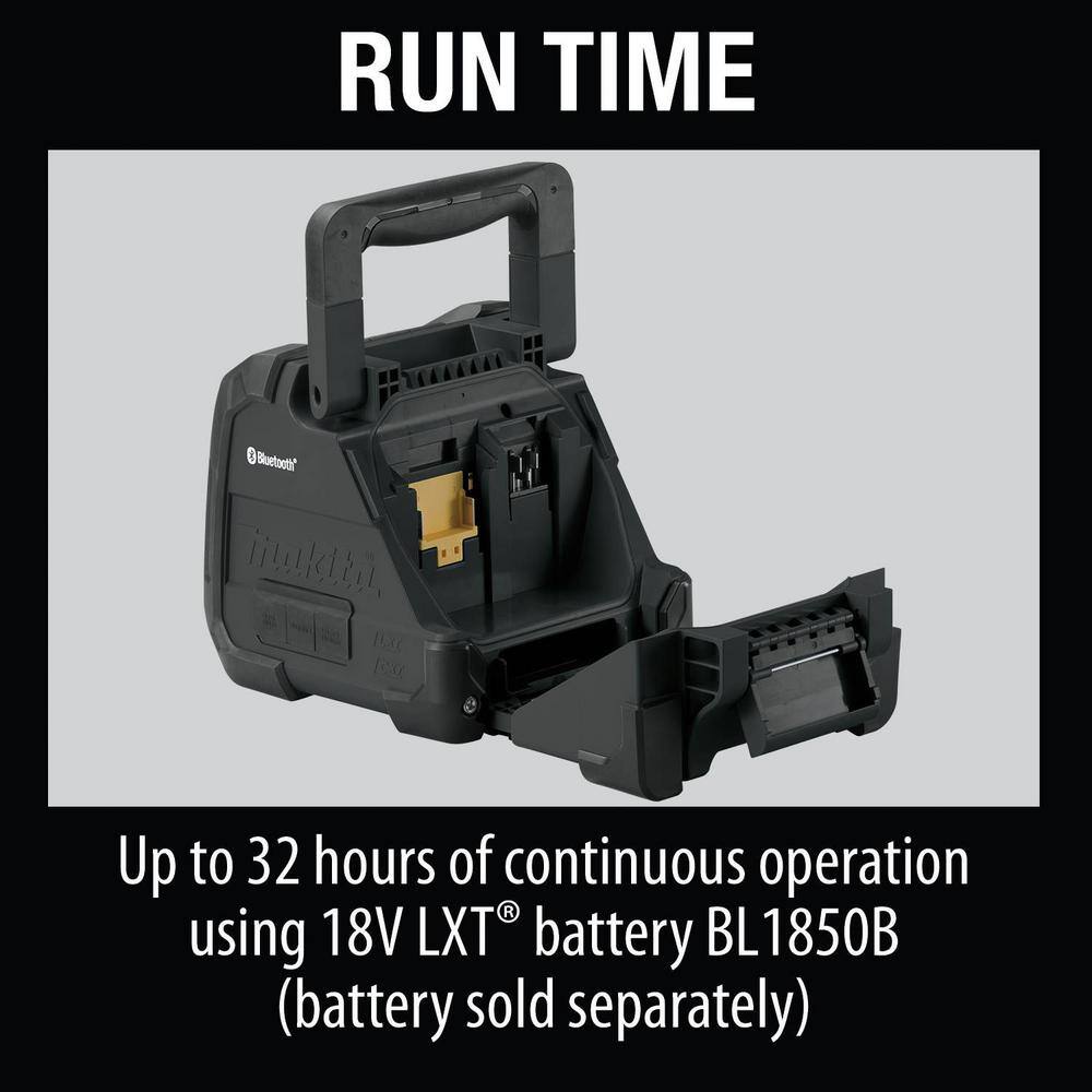 Makita XRM08B 18V LXT /12V max CXT Lithium-Ion Cordless Bluetooth Job Site Speaker (Tool Only)
