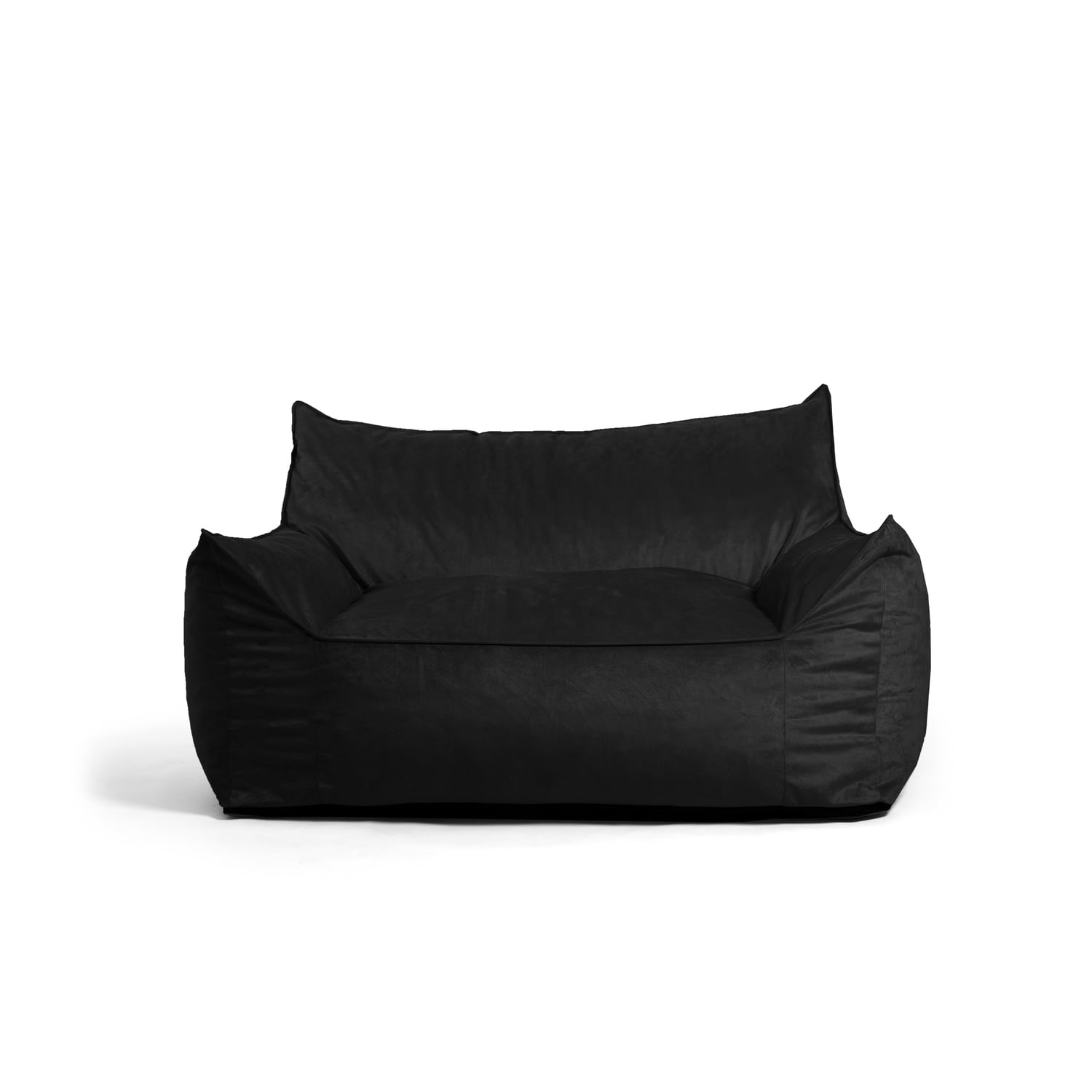 Big Joe Imperial Fufton Bean Bag Chair. Plush 4ft. Black