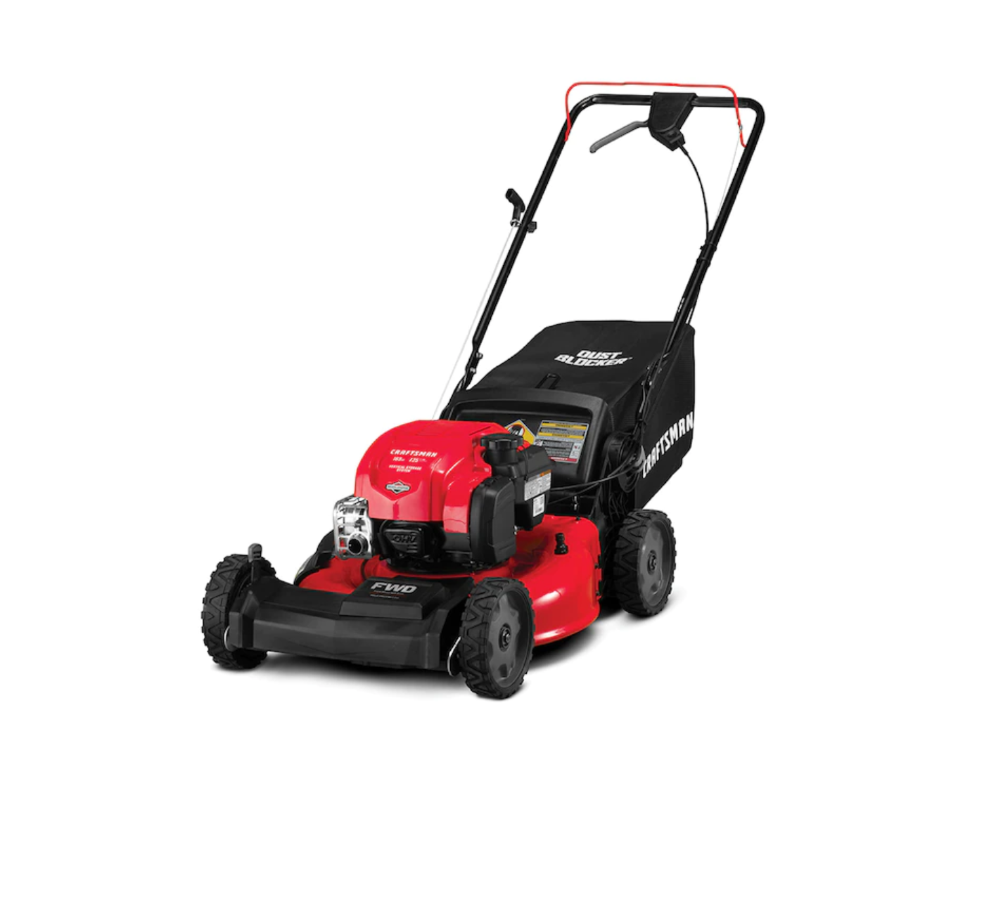 CRAFTSMAN CMXGMAM201201 M260 Vertical Storage 163-cc 21-in Self-propelled Gas Lawn Mower with Briggs & Stratton Engine