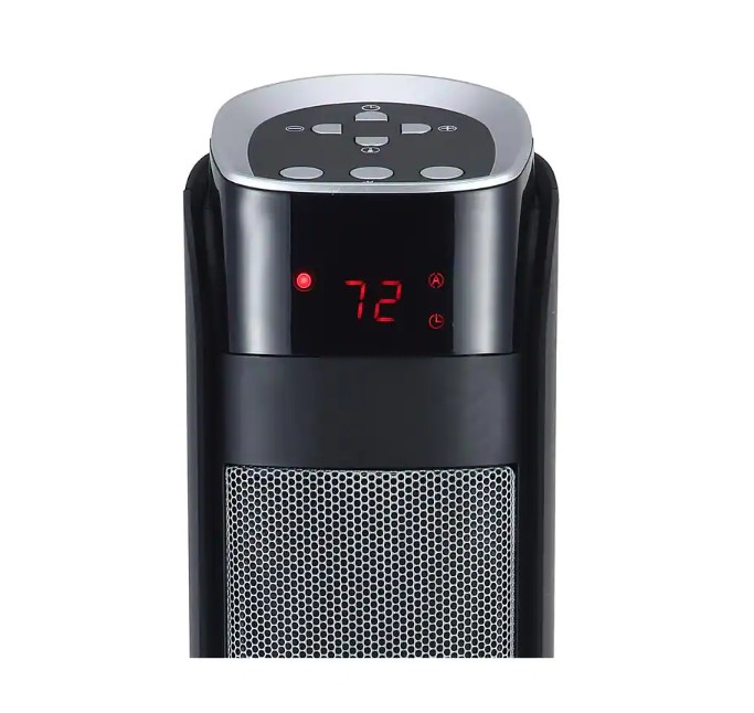 Warmwave Deluxe Digital 30 in. Ceramic Tower Heater with Remote Control