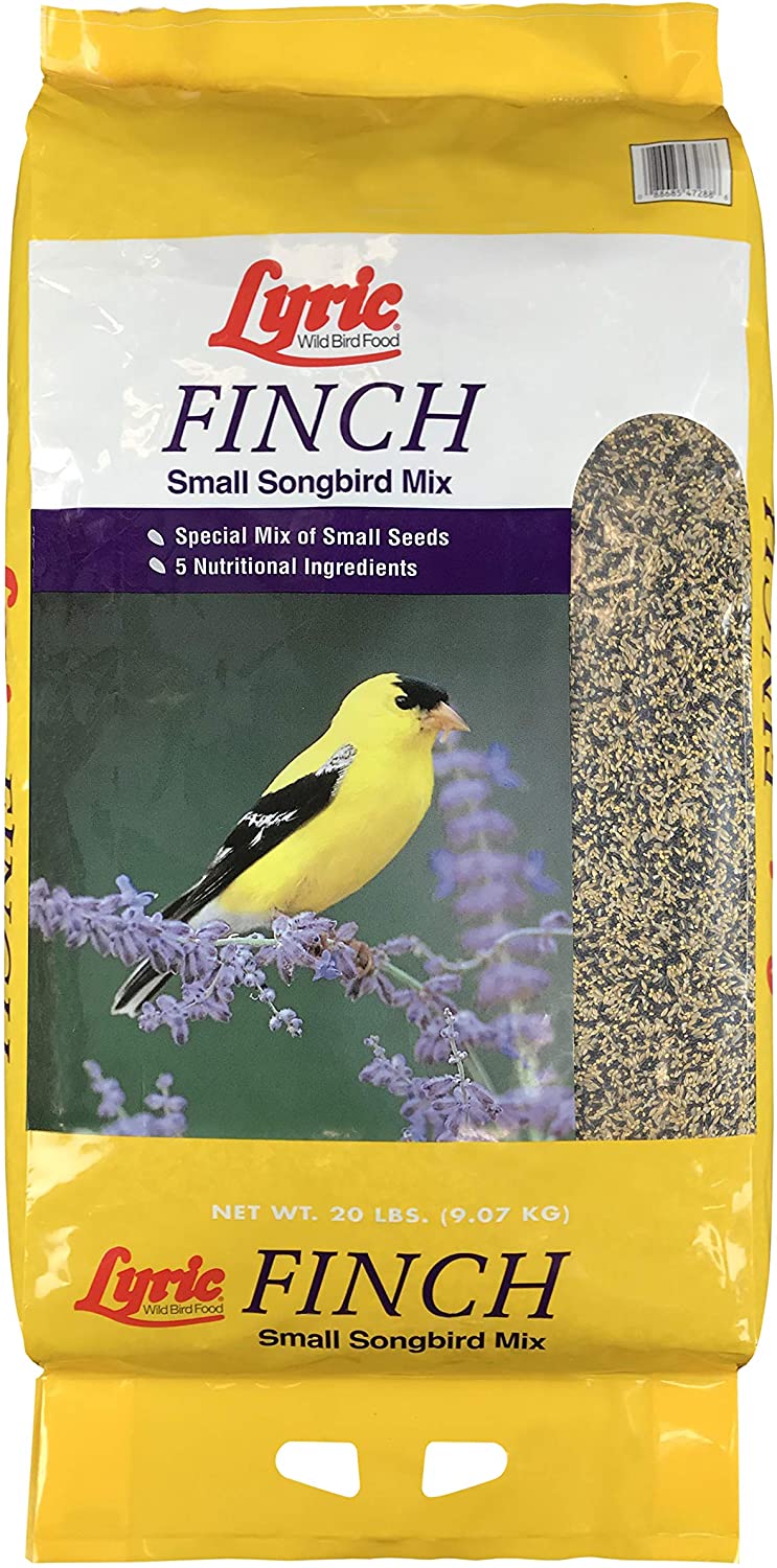 Lyric 2647408 Finch Small Songbird Mix Wild Bird Food . 20 lb. multi