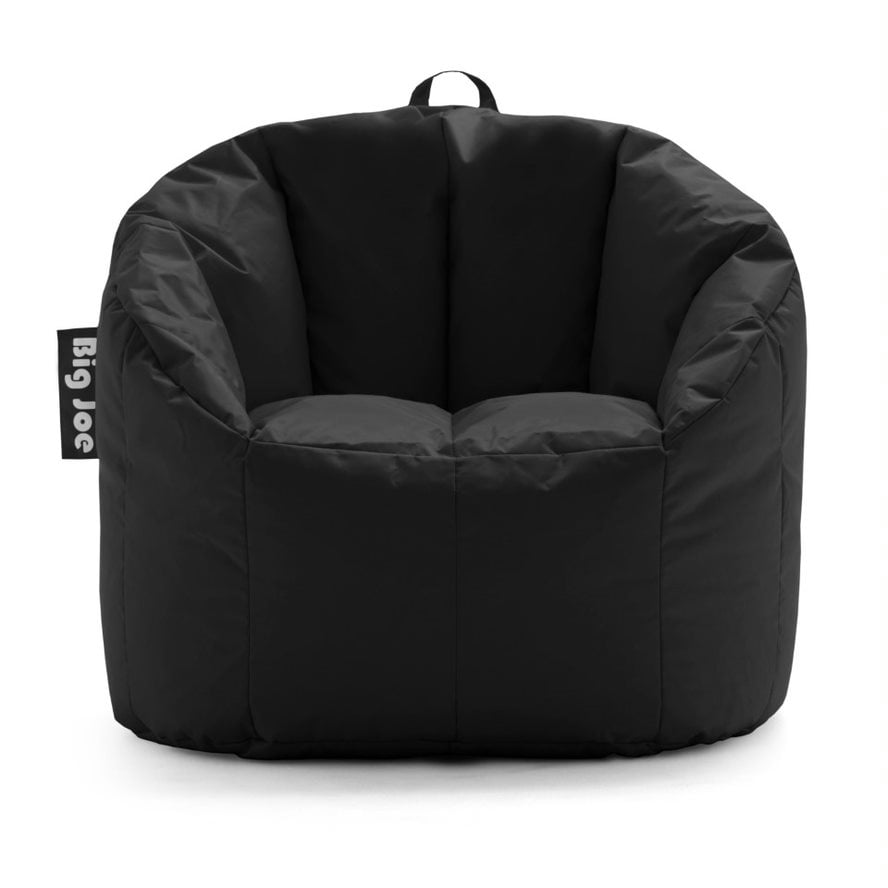 Big Joe Milano Bean Bag Chair. Smartmax 2.5ft. Black