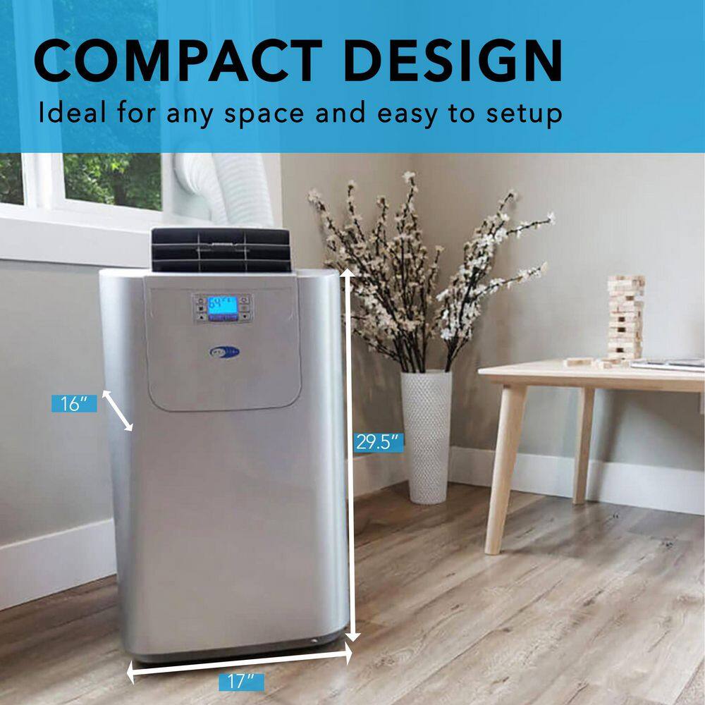 Whynter ARC-122DS Elite 12.000 BTU Dual Hose Digital Portable Air Conditioner with Dehumidifier