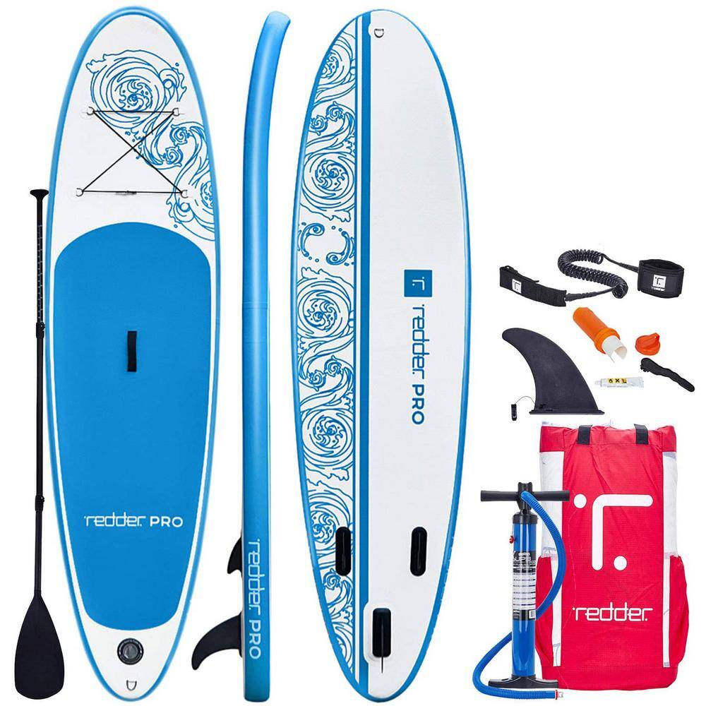 Unbranded 111308002 Redder Vortex Pro 120 in. Premium Inflatable Stand Up Paddle Board with Full SUP Accessories