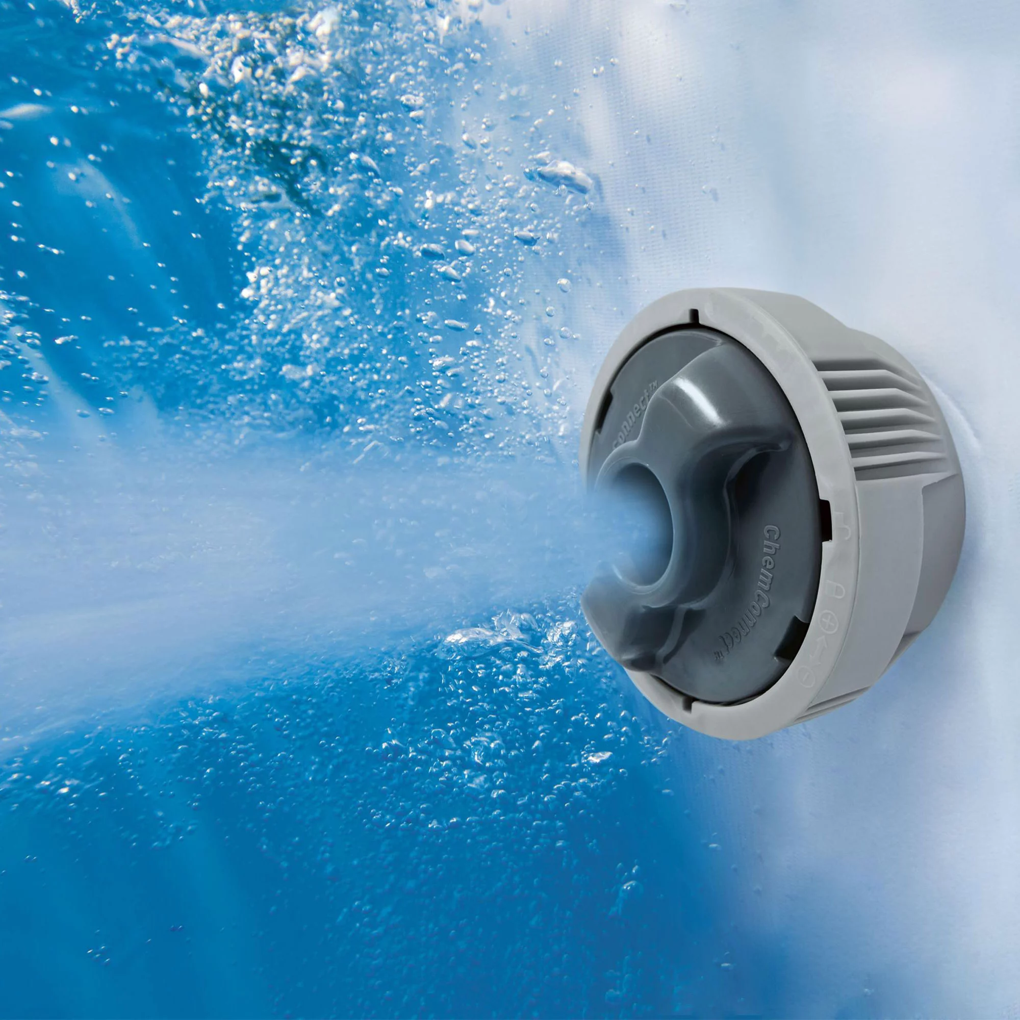 Bestway Madrid SaluSpa 120 Air Jet Round 2-4 Person Inflatable Hot Tub Spa with Cover. Brown/White