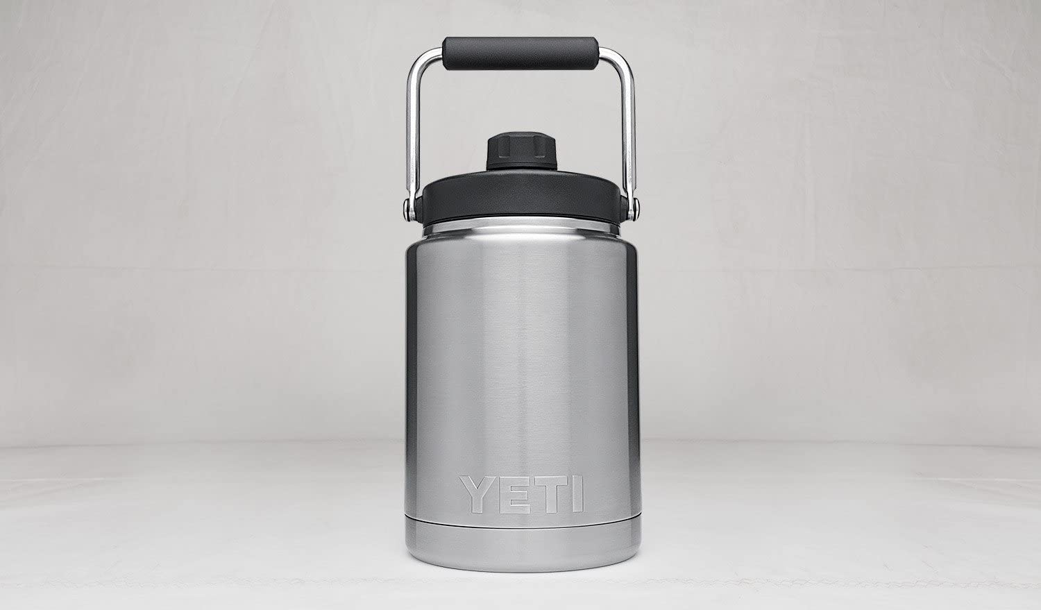 YETI Rambler Vacuum Insulated Stainless Steel Half Gallon Jug with MagCap. Stainless Steel