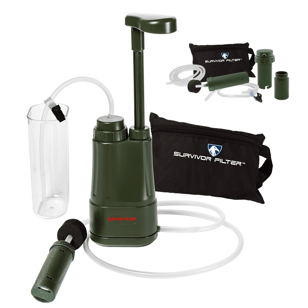 Survivor filter pro with hydration extender kit