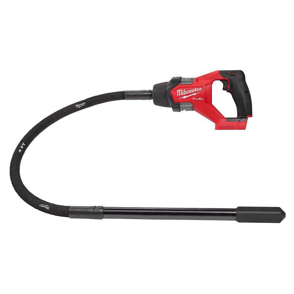 Milwaukee 2910-20 M18 FUEL 18V Lithium-Ion Brushless Cordless 4 ft. Concrete Pencil Vibrator (Tool-Only)