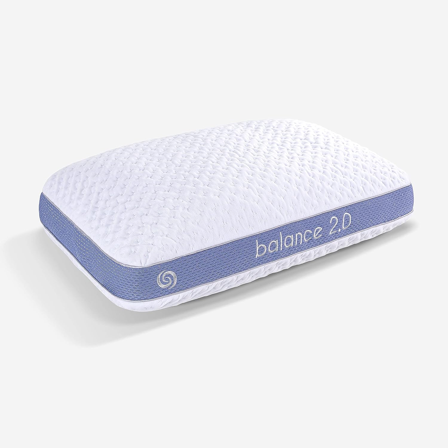 Bedgear Balance Performance Pillow Size 2.0 - Firm Moisture Wicking Pillows for All Positions - Back. Side. Stomach Sleepers Includes Hypoallergenic. Washable. and Removable Cover- White