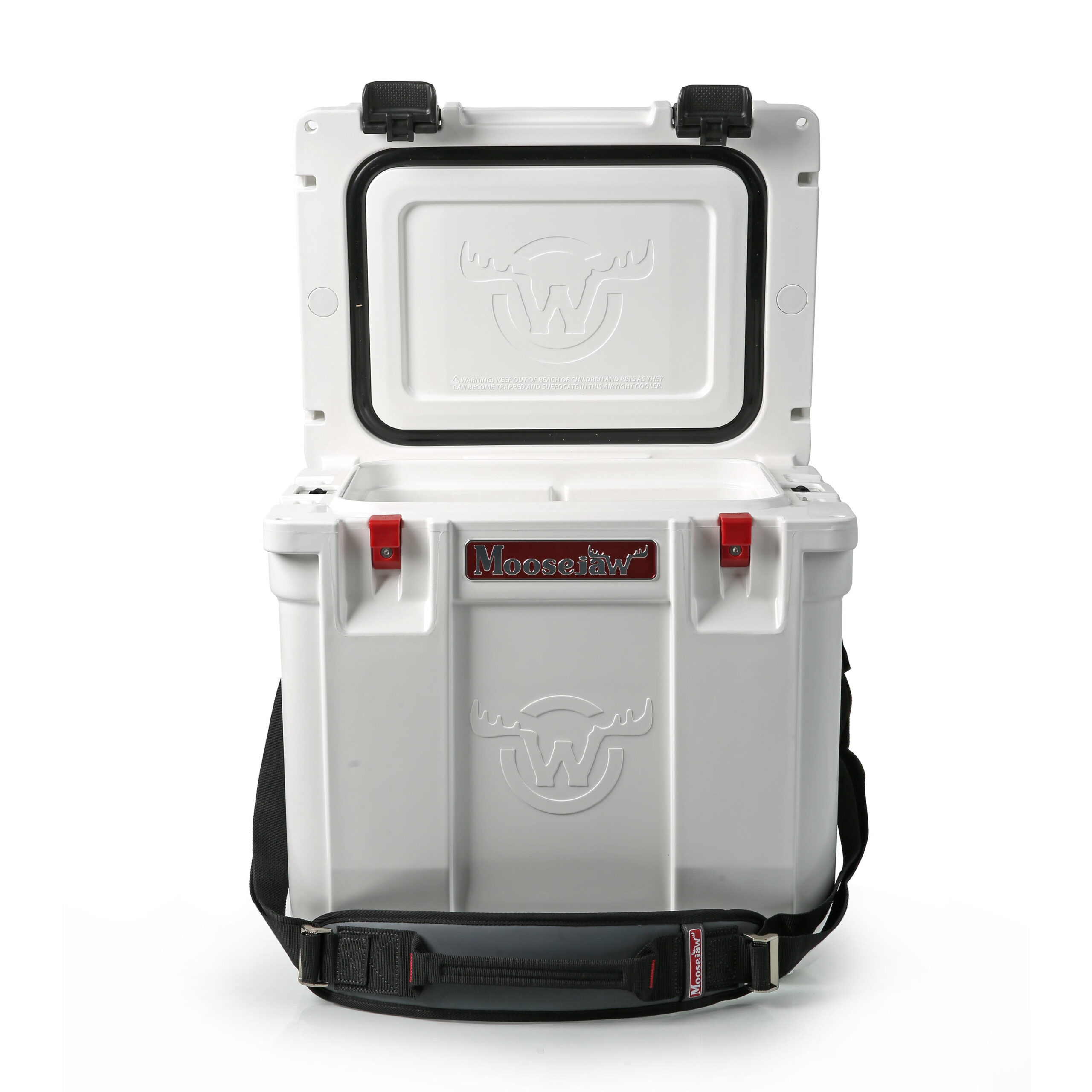 Moosejaw 25 Quart Ice Fort Hard Cooler with Microban. Snow