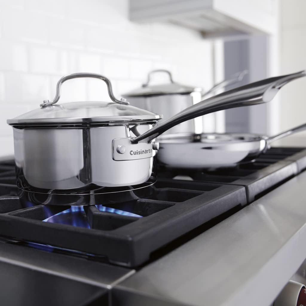 Professional Series 13 Piece Stainless Steel Cookware Set. 89-13