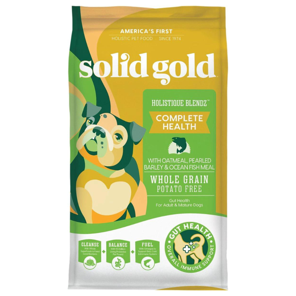 Solid Gold Holistique Blendz with Oatmeal. Pearled Barley & Ocean Fish Meal Sensitive Stomach Dry Dog Food