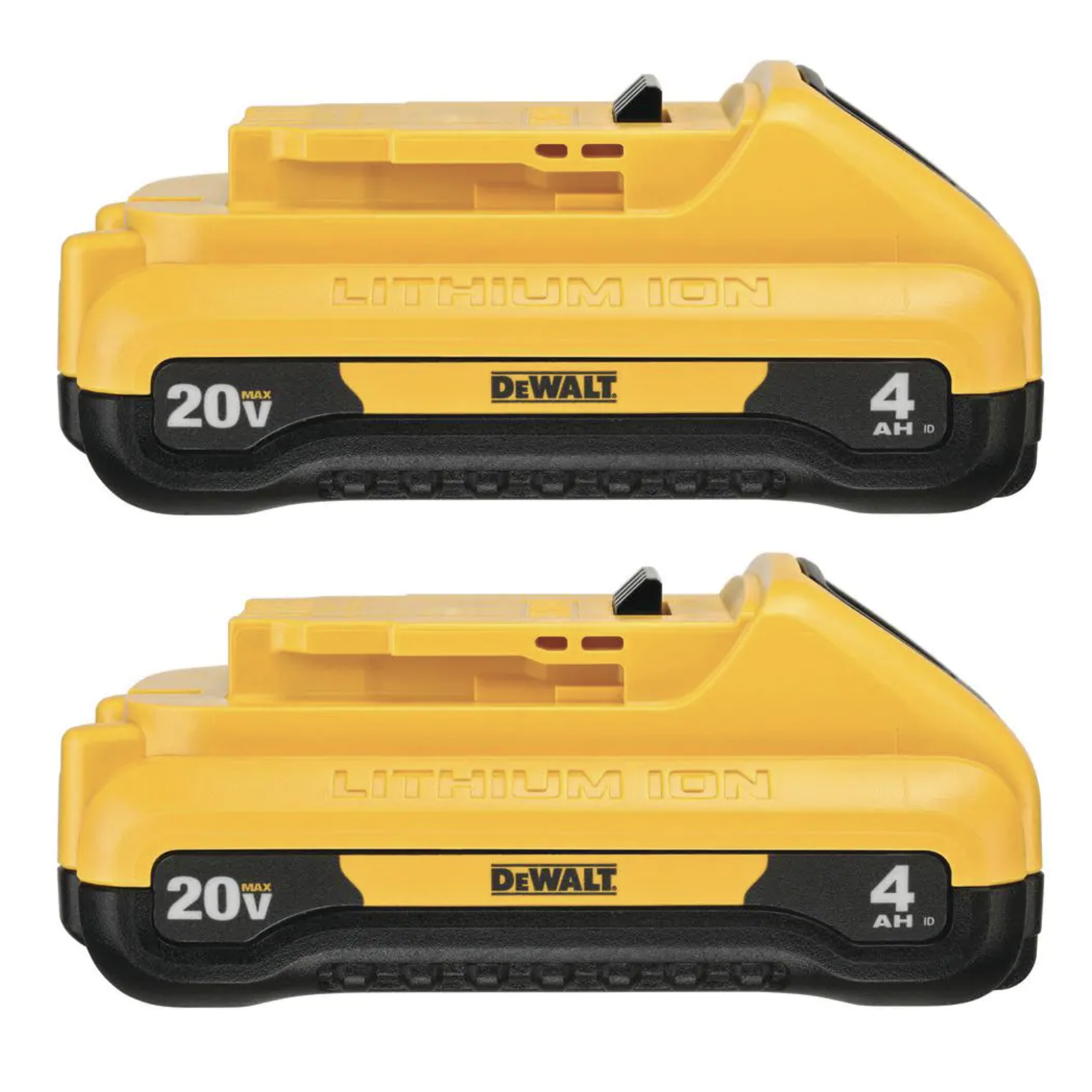 Dewalt 20-Volt Max Compact Lithium-Ion 4.0Ah Battery Pack. 2-Pack (DCB240-2)