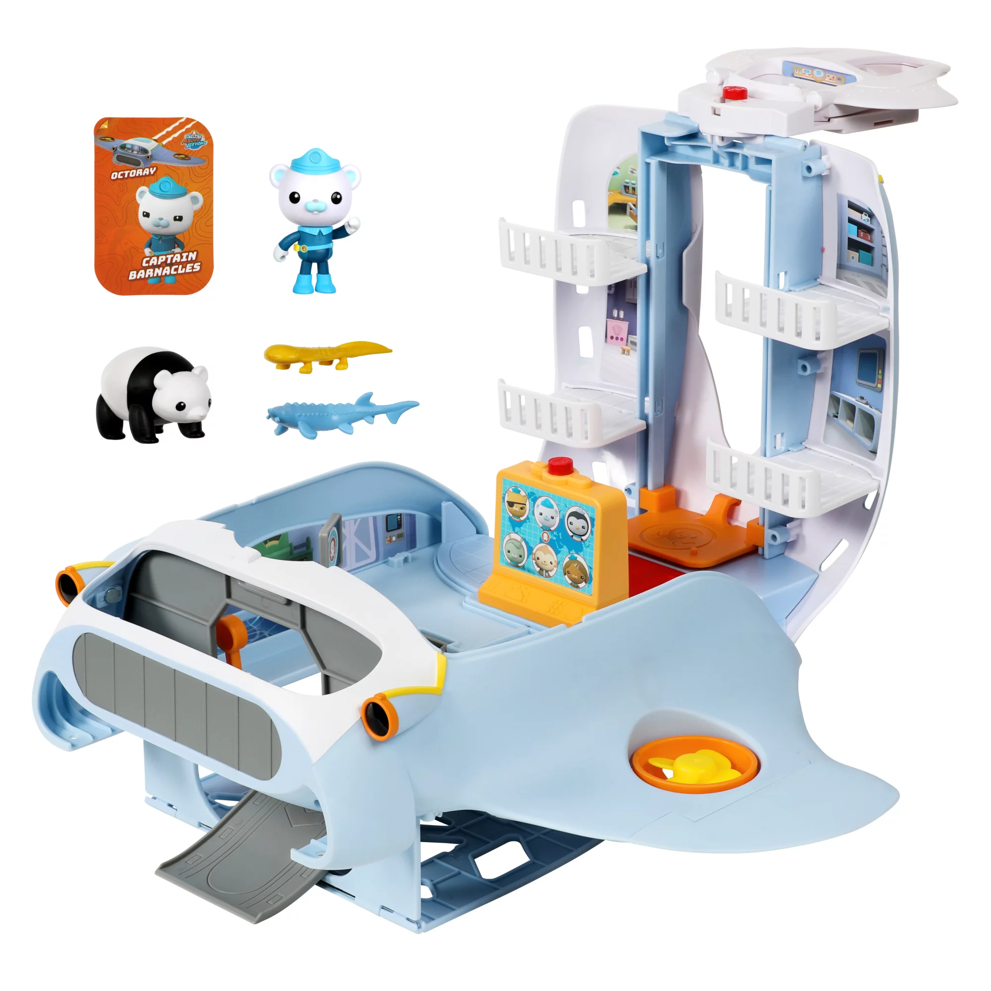 Octonauts Above & Beyond. Octoray 13 inch Transforming Playset