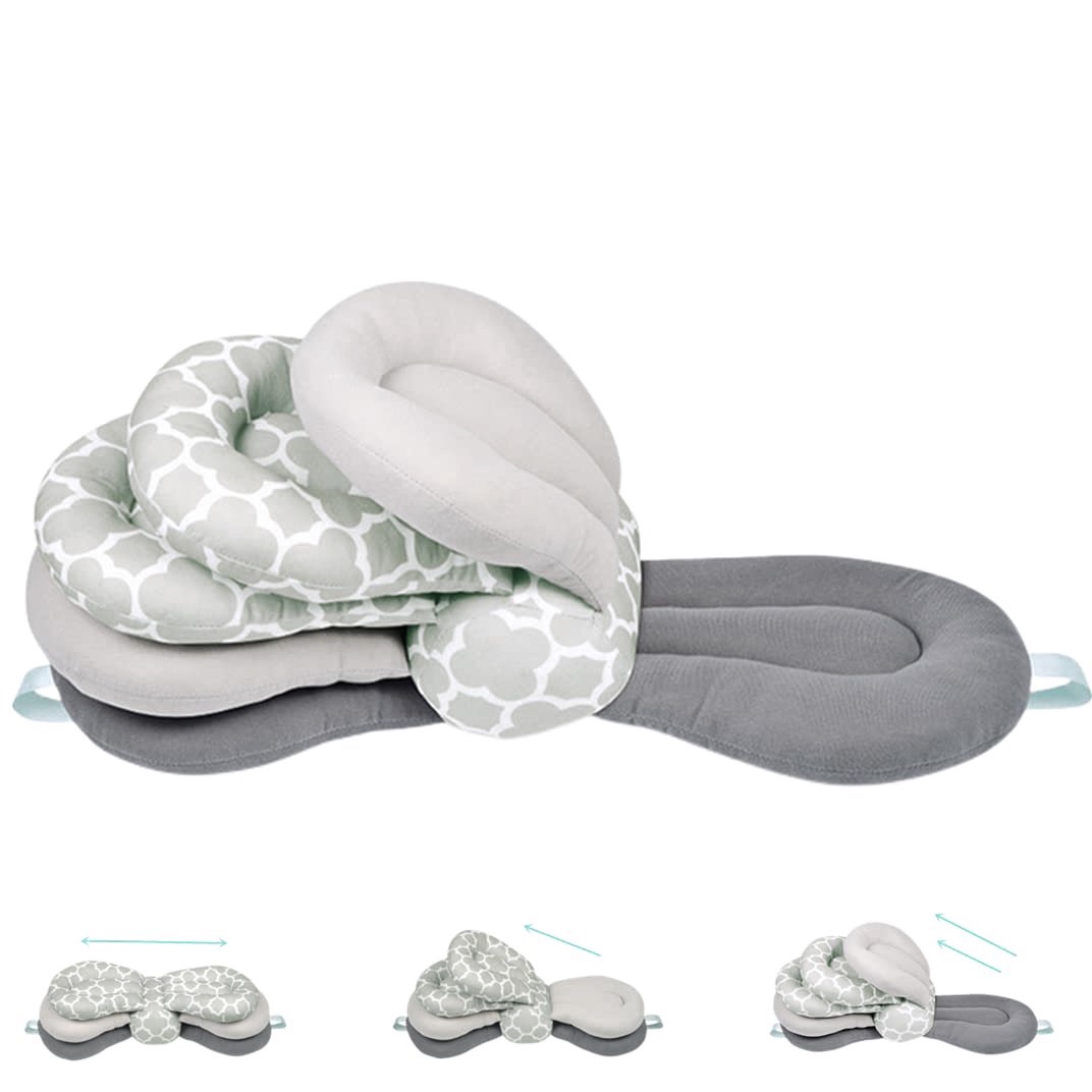 Aipinqi Adjustable Baby Nursing Pillow. Breastfeeding Pillow Altering Layers Maternity. Gray