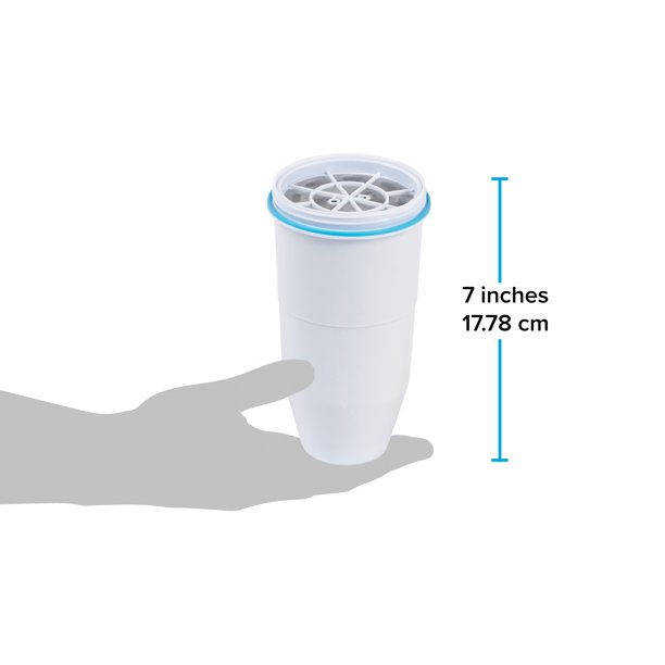 ZeroWater 4-Pack Replacement Water Filters for all ZeroWater Models ZR-006. White