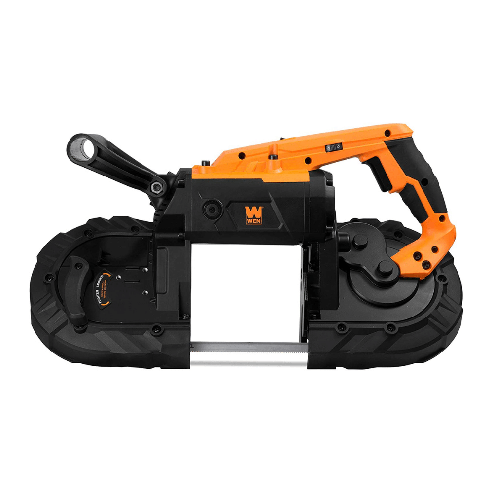 Wen 10-Amp 5-Inch Variable Speed Handheld Portable Band Saw for Metal (94396)