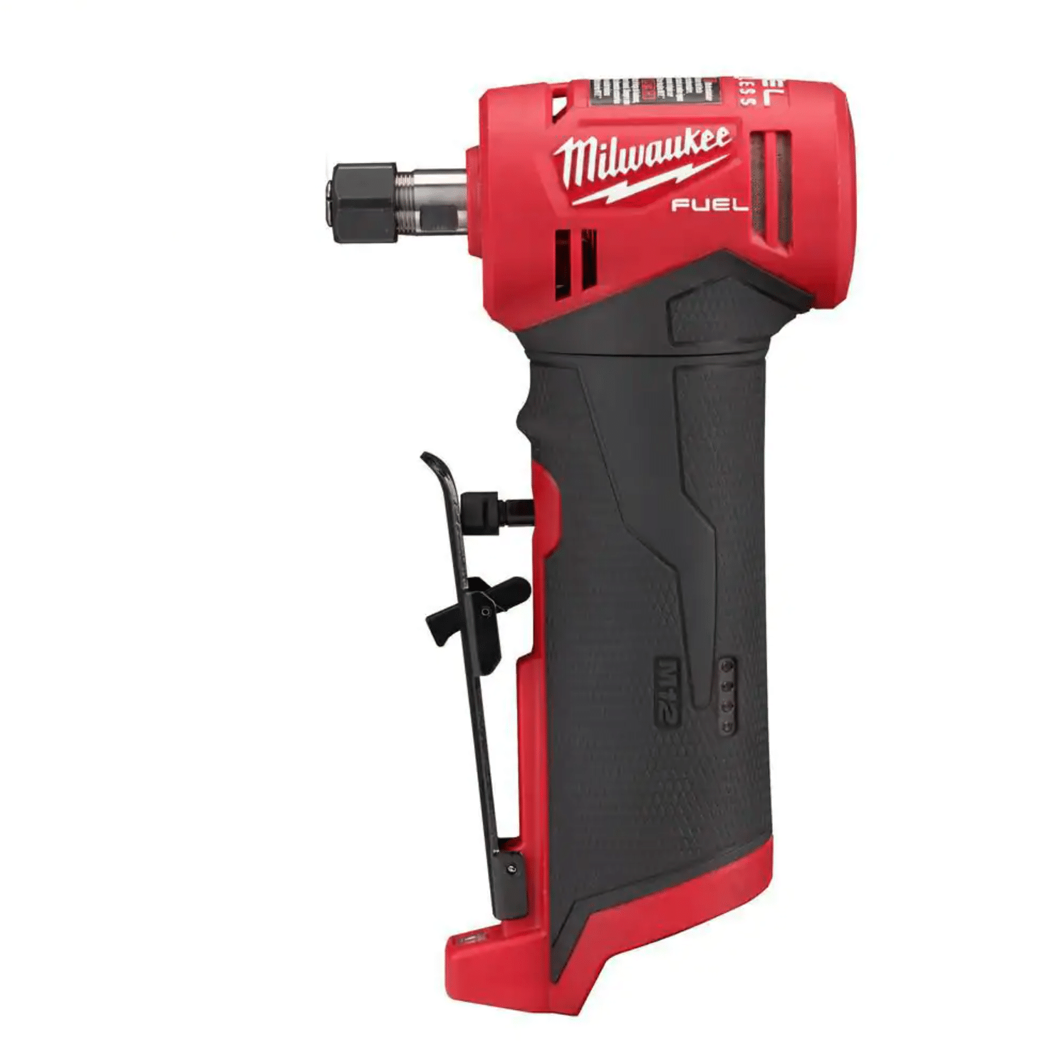 Milwaukee M12 FUEL 12-Volt Lithium-Ion Brushless Cordless 1/4 in. Right Angle Die Grinder. Tool-Only (2485-20)