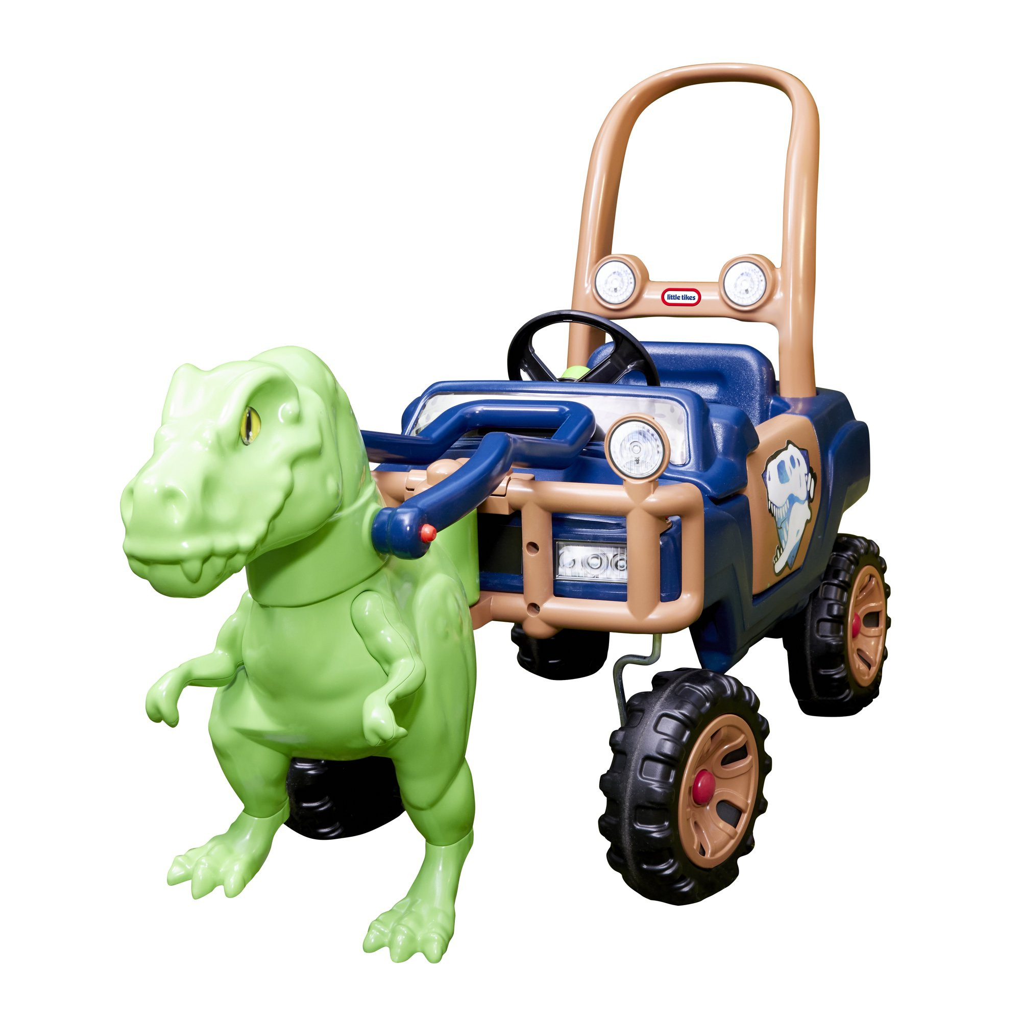 Little Tikes T-Rex Dinosaur Truck. Foot-to-Floor Toddler Ride-on Toy with Realistic Sound. For Kids 2+ Years