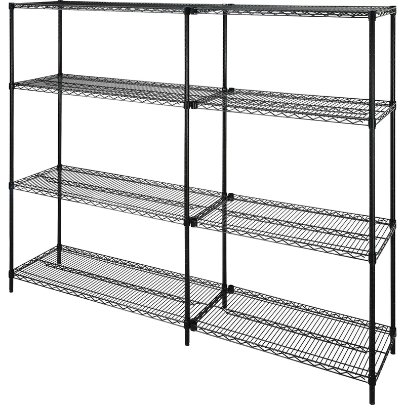 WFX Utility Slough 72″ H x 48″ W x 18″ D 4 Shelf Shelving Unit Starter