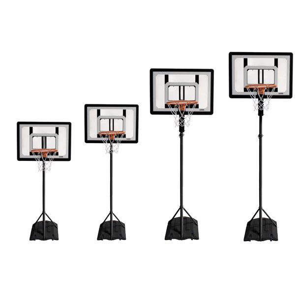 SKLZ Pro Mini Portable Basketball System Hoop With Adjustable Height 3.5 to 7 Ft.. Includes 7 In. Mini Ball