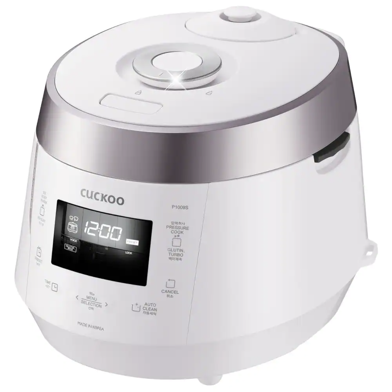 Cuckoo 10-Cup High Pressure Rice Cooker in White