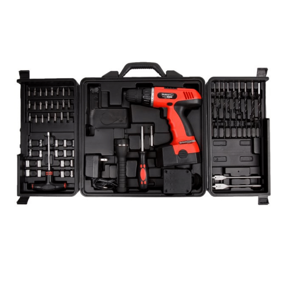 Stalwart Cordless Drill Set - 78 Piece Kit. 18-Volt Power Tool (75-66007)