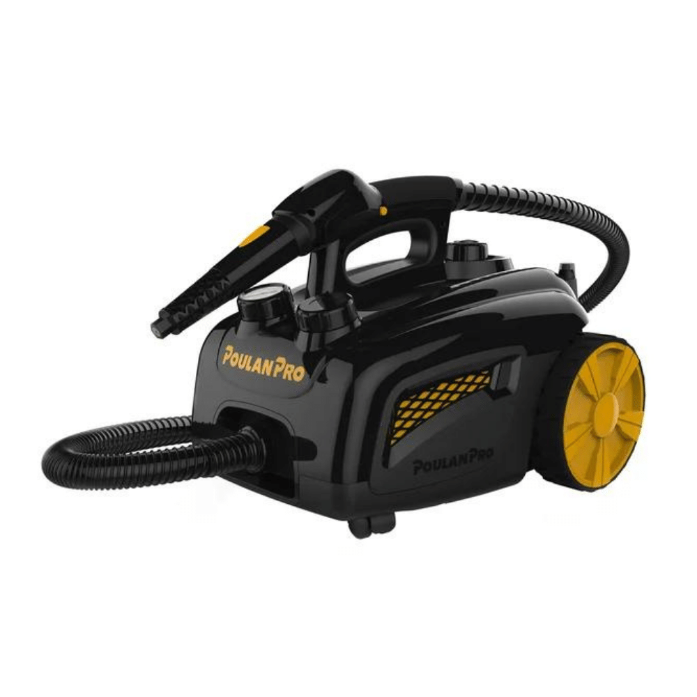 Poulan Pro Heavy-Duty Canister Steam System with Mop Attachment. 48.oz