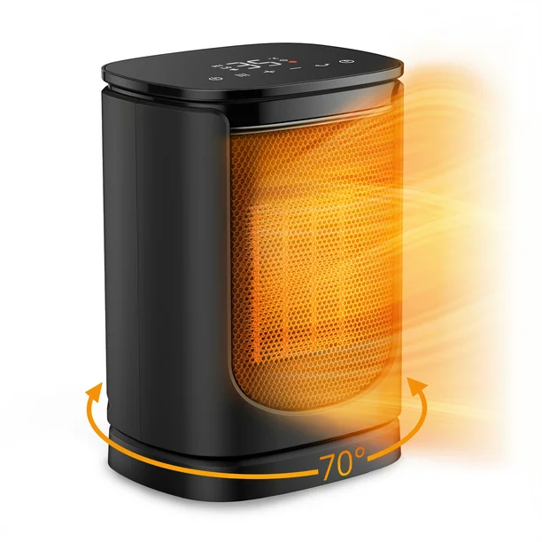 Paris Rhone Space Heater With Adjustable Thermostat. Paris Rhone 1500W Ceramic Desktop Heater