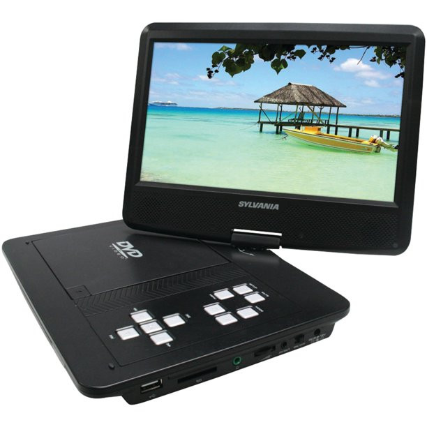 Sylvania 10″ Swivel-Screen Portable DVD Player. SDVD1030