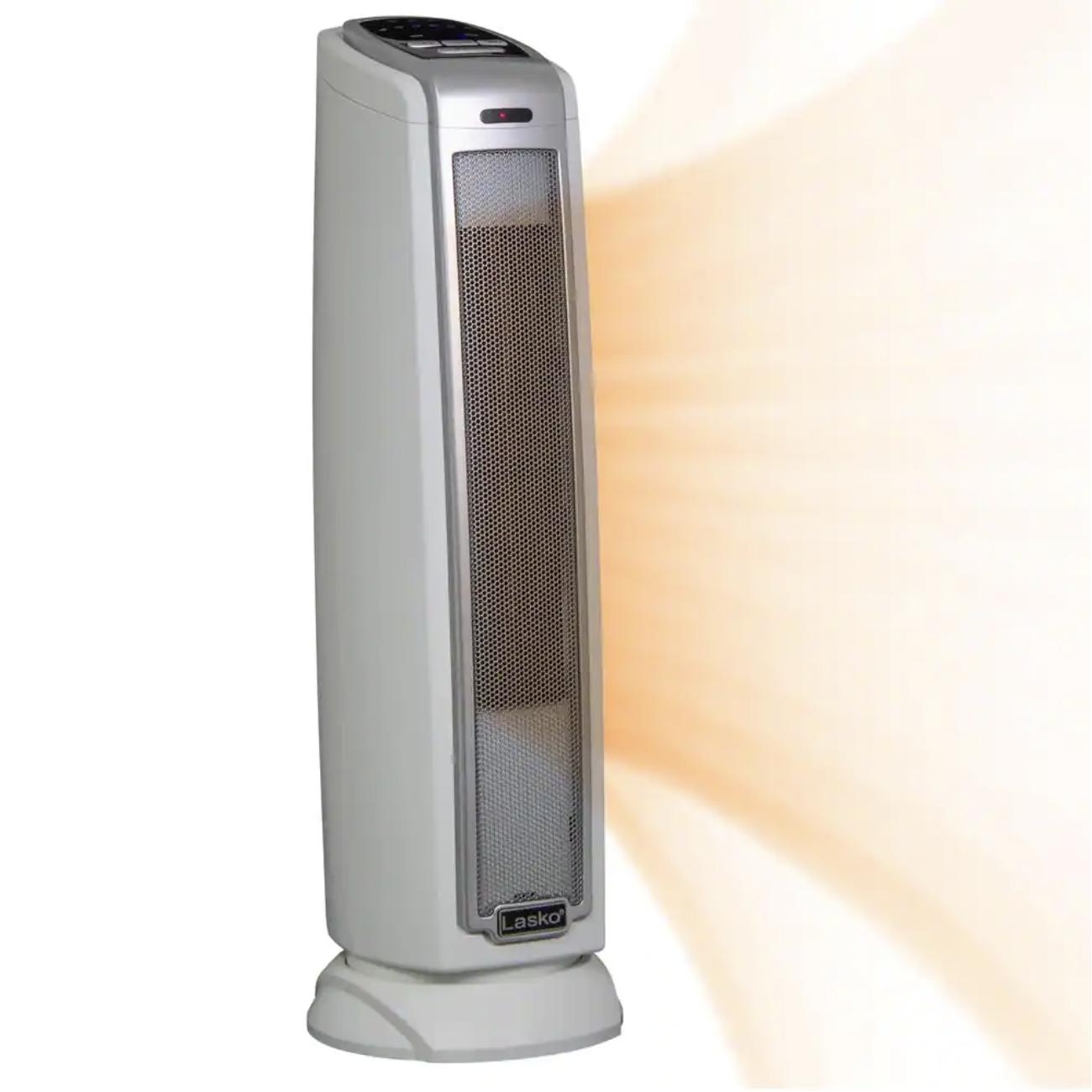 Lasko Tower 23 In. 1500-Watt Electric Ceramic Oscillating Space Heater. White