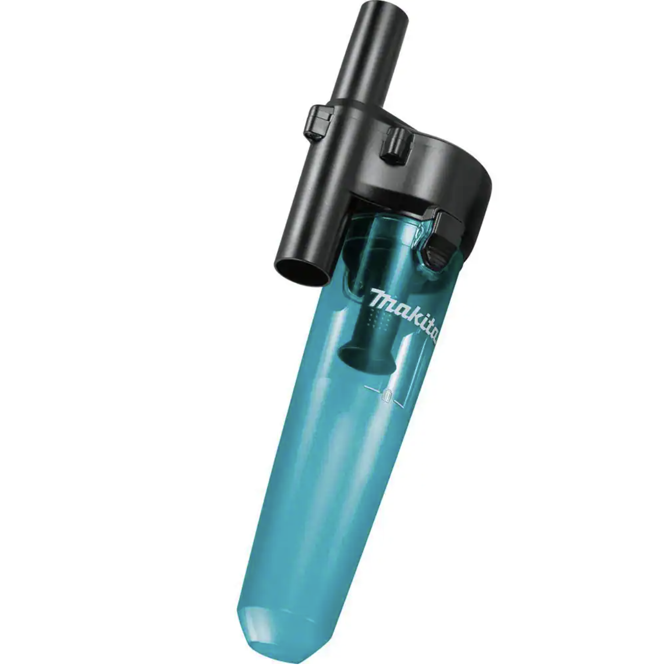 Makita 18V LXT Lithium-Ion Compact Cordless Vacuum Kit. 2.0Ah with Black Cyclonic Vacuum Attachment