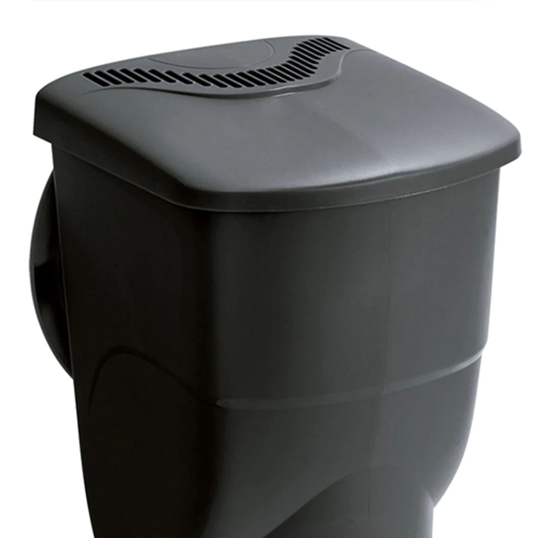 Summer Waves SkimmerPlus 1500 Gallon Above Ground Framed Pool Filter Pump. Black