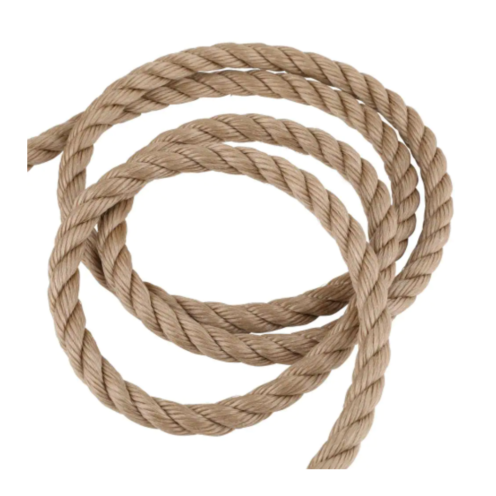 Everbilt 5/8 in. x 200 ft. Polypropylene Twist Rope. Brown