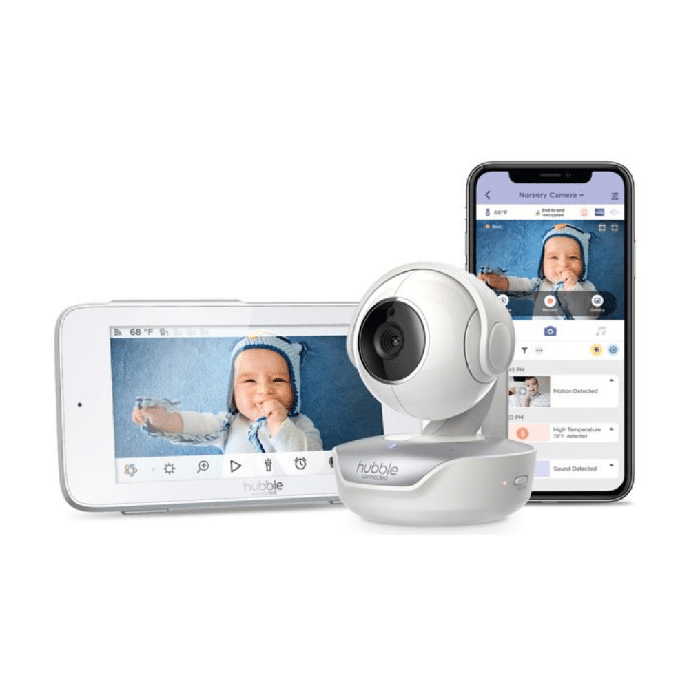 Hubble Connected Nursery Pal Premium. 5 Smart HD Baby Monitor with Touch Screen Viewer