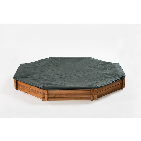 Creative Cedar Designs Octagon Wooden Cedar Sand Box W Seat Boards. Holds 800+ lbs Of Sand