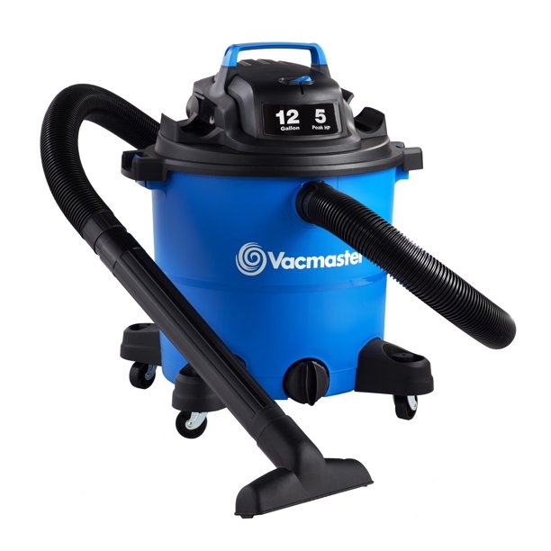 Vacmaster 12 Gallon 5 Peak HP Poly Wet/Dry Vacuum. VOC1210PF