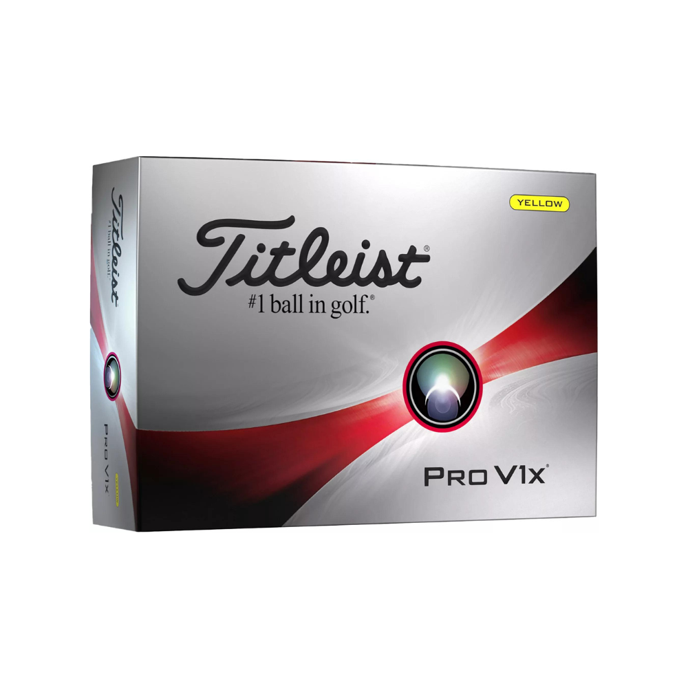 Titleist 2023 Pro V1x Yellow Golf Balls