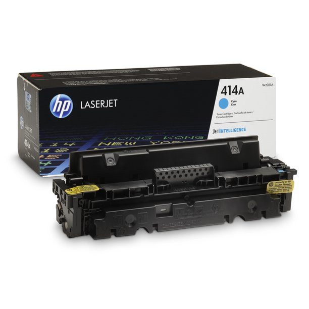 HP 414A (W2021A) Toner Cartridge. Cyan