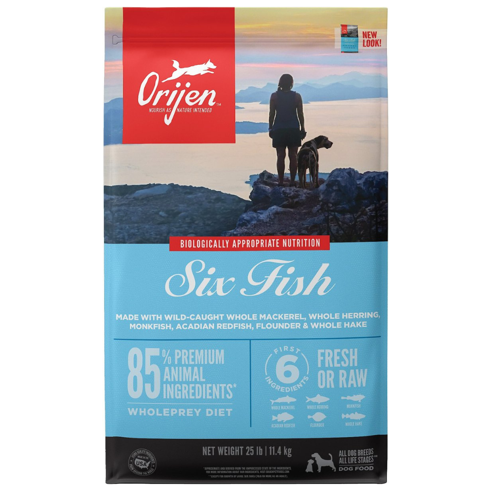 Orijen Six Fish Grain-Free Dry Dog Food