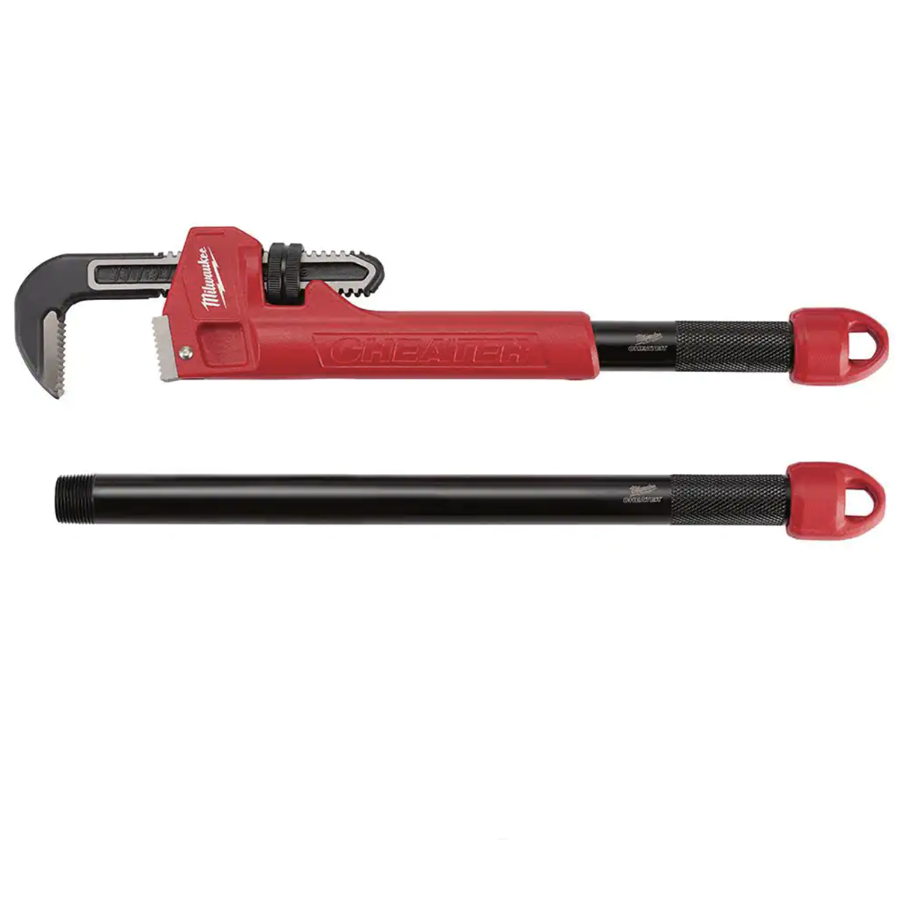 Milwaukee Cheater Pipe Wrench with 14 in. Steel Pipe Wrench