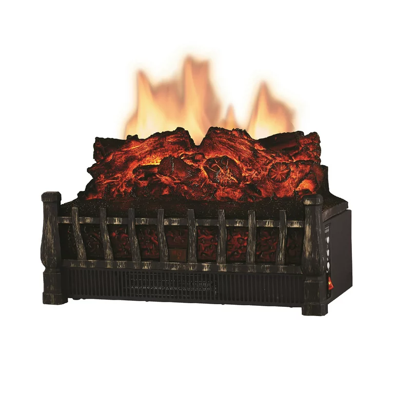 World Marketing of America Inc. Comfort Glow Electric Log Insert Heater with Remote Control