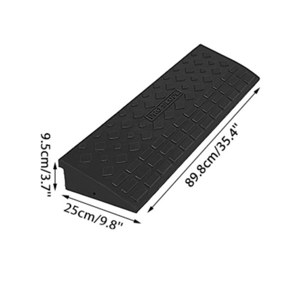 Vevor Curb Ramp 3.7″ Height. 5 Ton Sidewalk Curb Ramp. 10″ Width Driveway Ramps