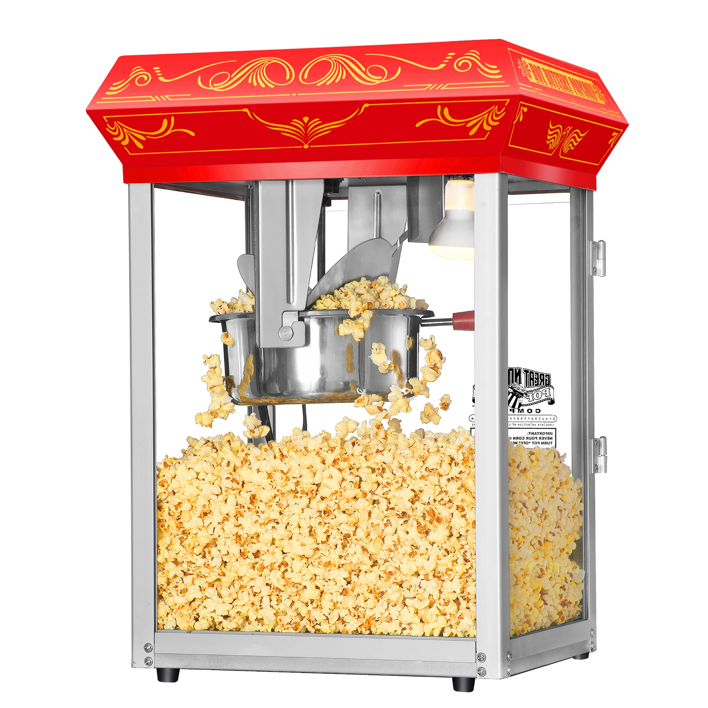 Great Northern Popcorn 8 oz. Good Time Popcorn Machine (Part number: D630209)
